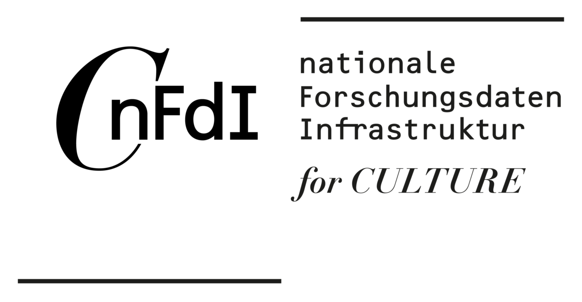 NFDI4Culture im Rahmen der Nationalen Forschungsdateninfrastruktur (NFDI) gefördert