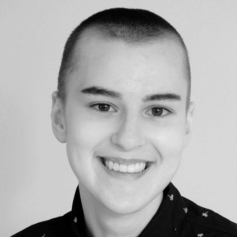 black-and-white profile picture of Luke Günther